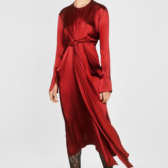 Zara Campaign collection tie dress - Picture 4 of 8